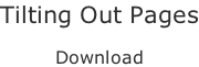 Tilting Out Pages  Download