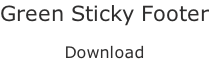 Green Sticky Footer  Download