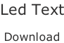 Led Text  Download