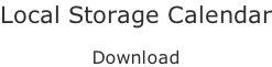 Local Storage Calendar  Download