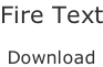 Fire Text  Download