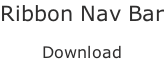 Ribbon Nav Bar  Download